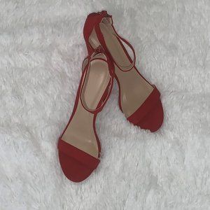 Red Wild Diva lounge red heels